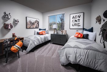 Bedroom with window